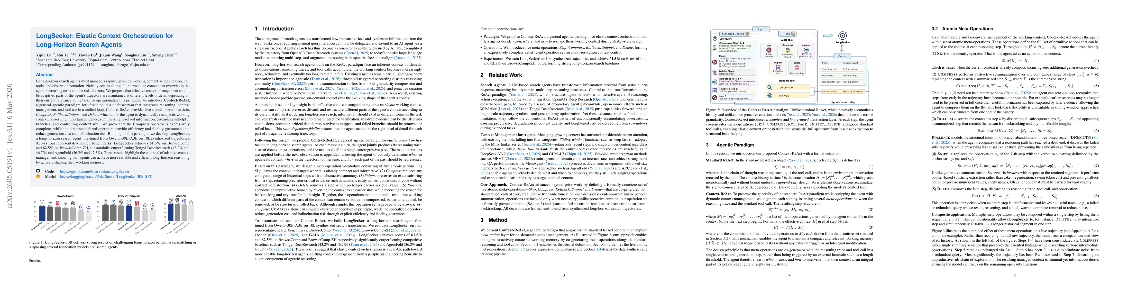 Thumbnail for LongSeeker: Elastic Context Orchestration for Long-Horizon Search Agents