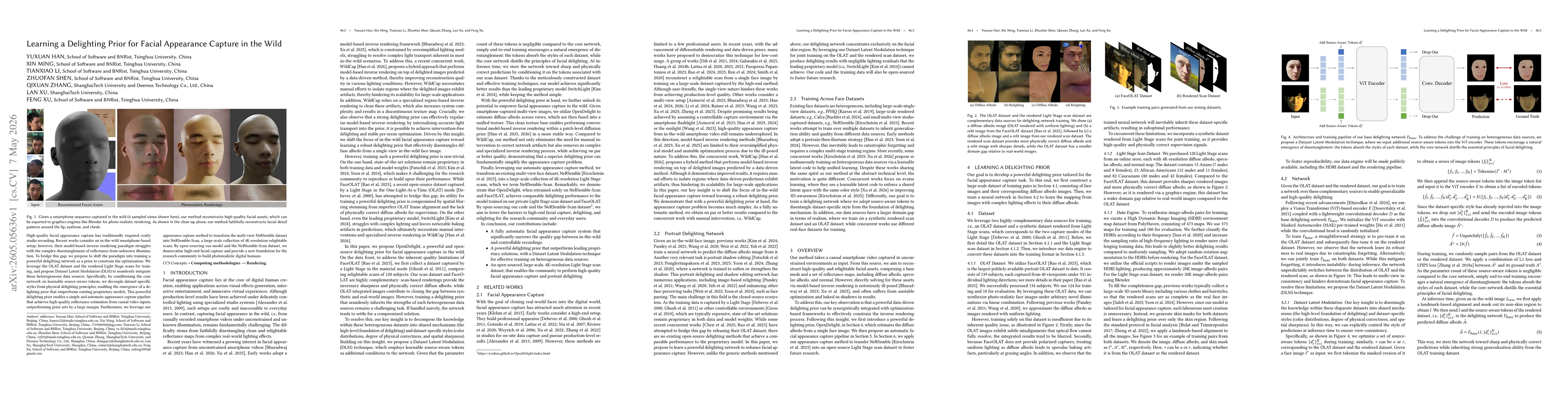 Thumbnail for Learning a Delighting Prior for Facial Appearance Capture in the Wild