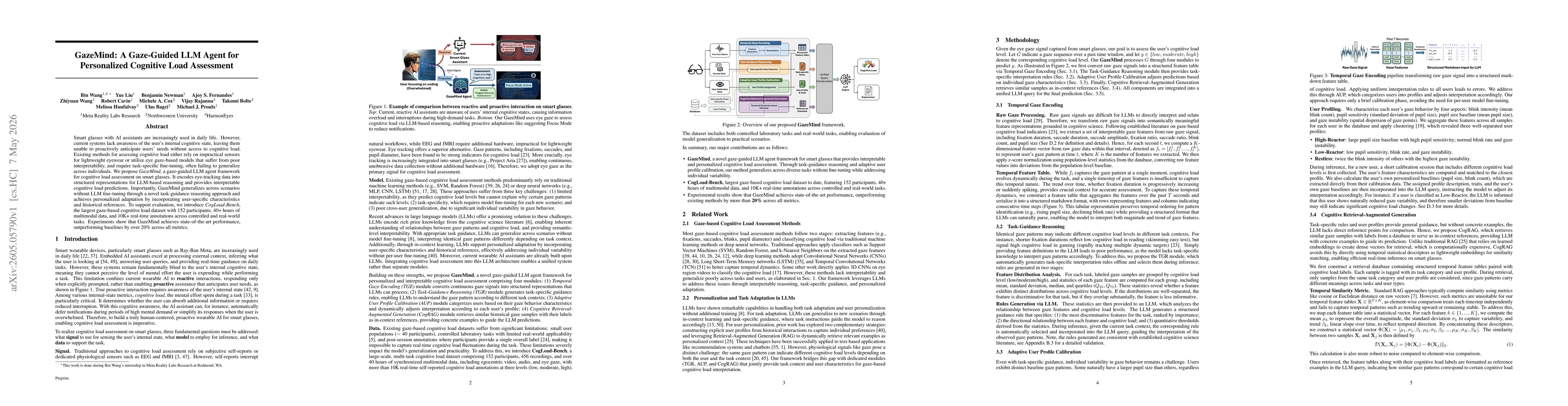 Thumbnail for GazeMind: A Gaze-Guided LLM Agent for Personalized Cognitive Load Assessment