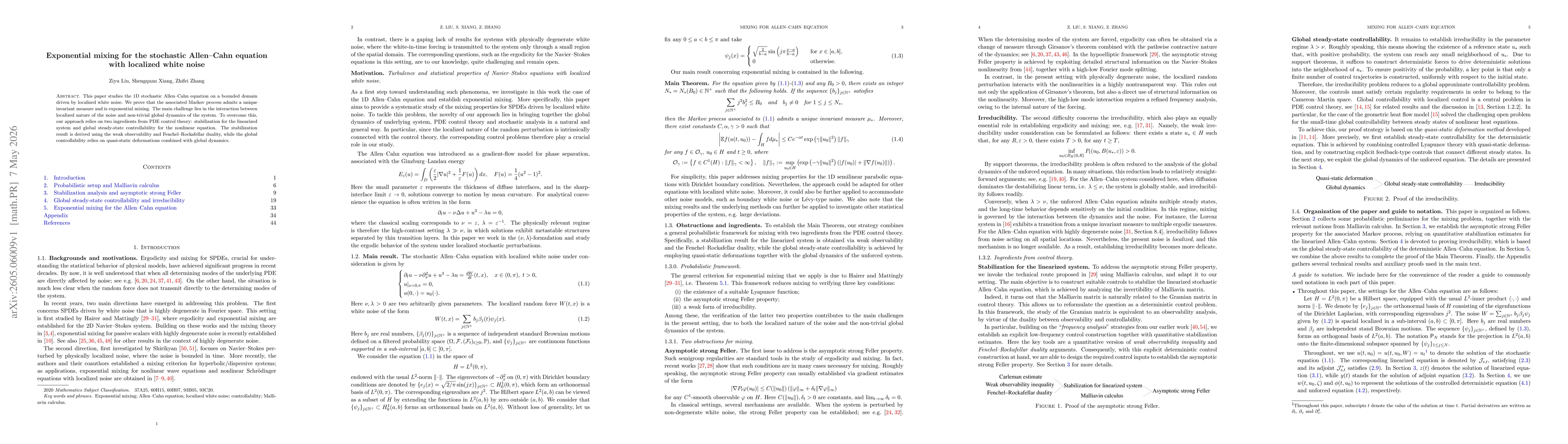 Thumbnail for Exponential mixing for the stochastic Allen--Cahn equation with localized white noise