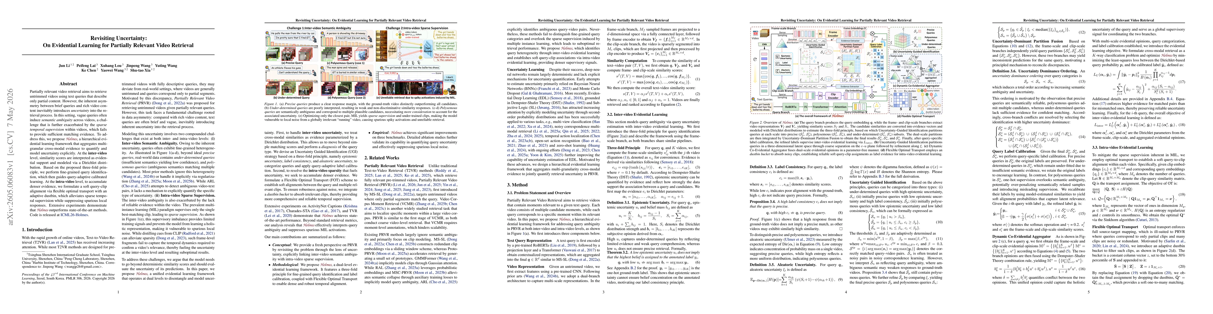 Thumbnail for Revisiting Uncertainty: On Evidential Learning for Partially Relevant Video Retrieval
