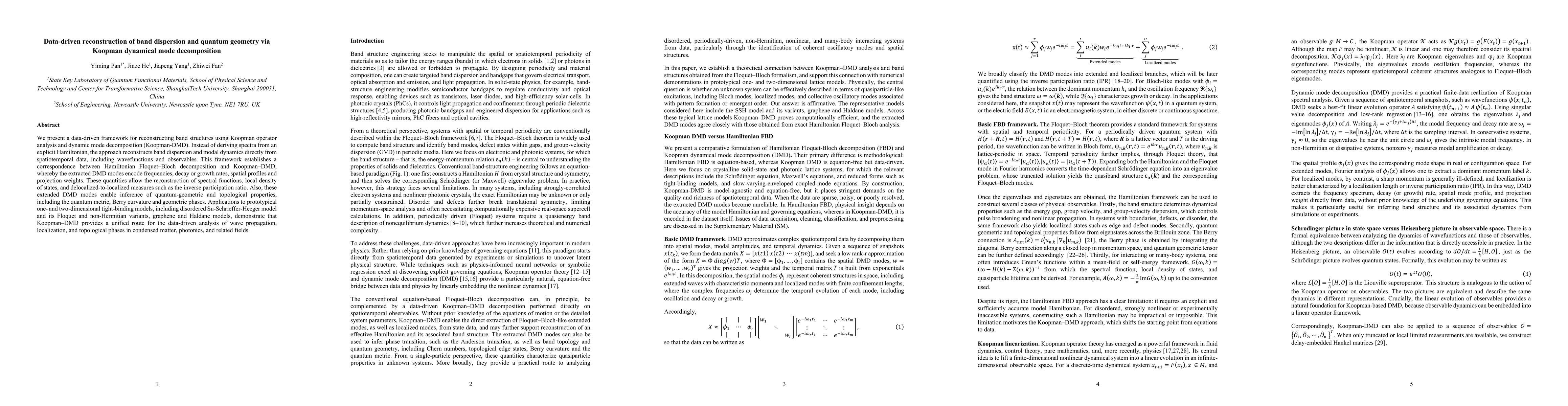 Thumbnail for Data-driven reconstruction of band dispersion and quantum geometry via Koopman dynamical mode decomposition