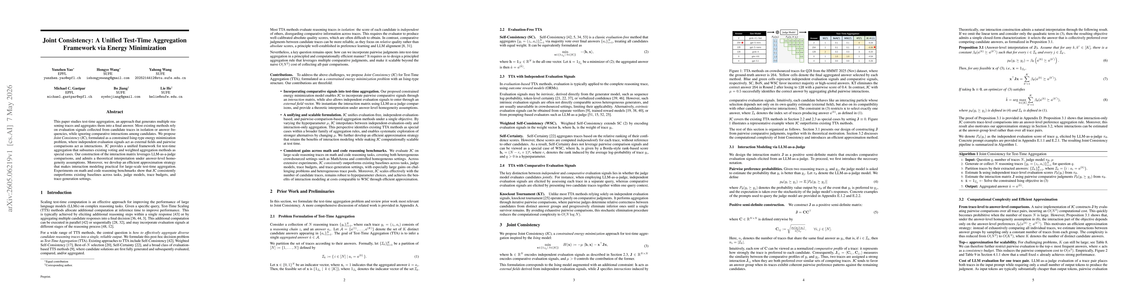 Thumbnail for Joint Consistency: A Unified Test-Time Aggregation Framework via Energy Minimization