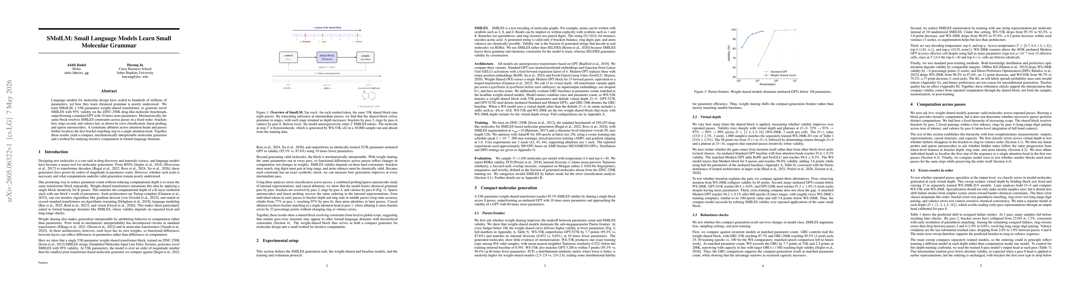 Thumbnail for SMolLM: Small Language Models Learn Small Molecular Grammar