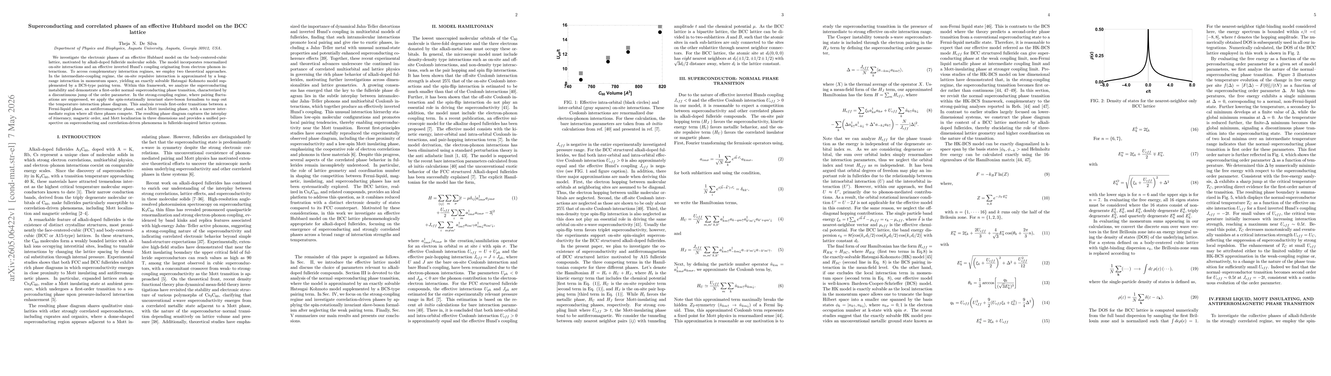 Thumbnail for Superconducting and correlated phases of an effective Hubbard model on the BCC lattice