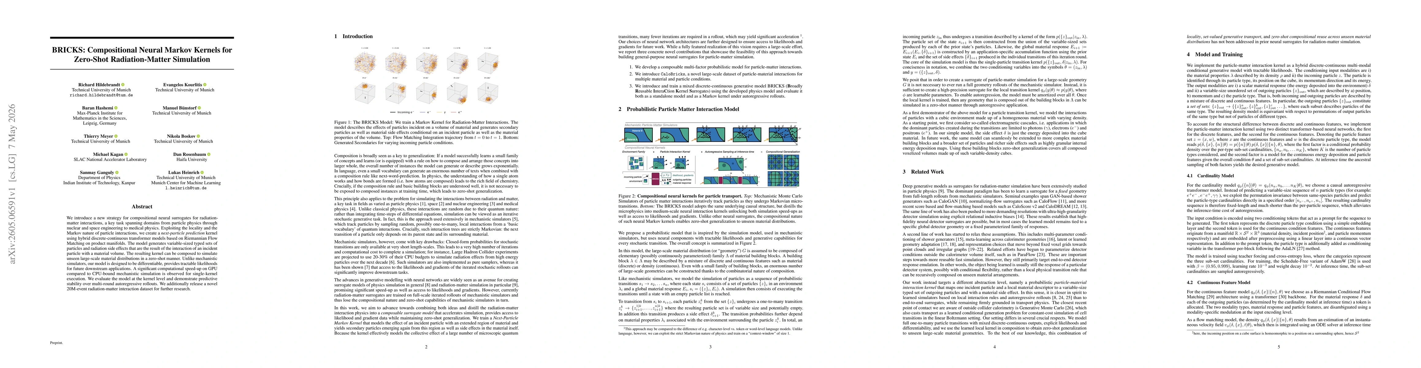 Thumbnail for BRICKS: Compositional Neural Markov Kernels for Zero-Shot Radiation-Matter Simulation