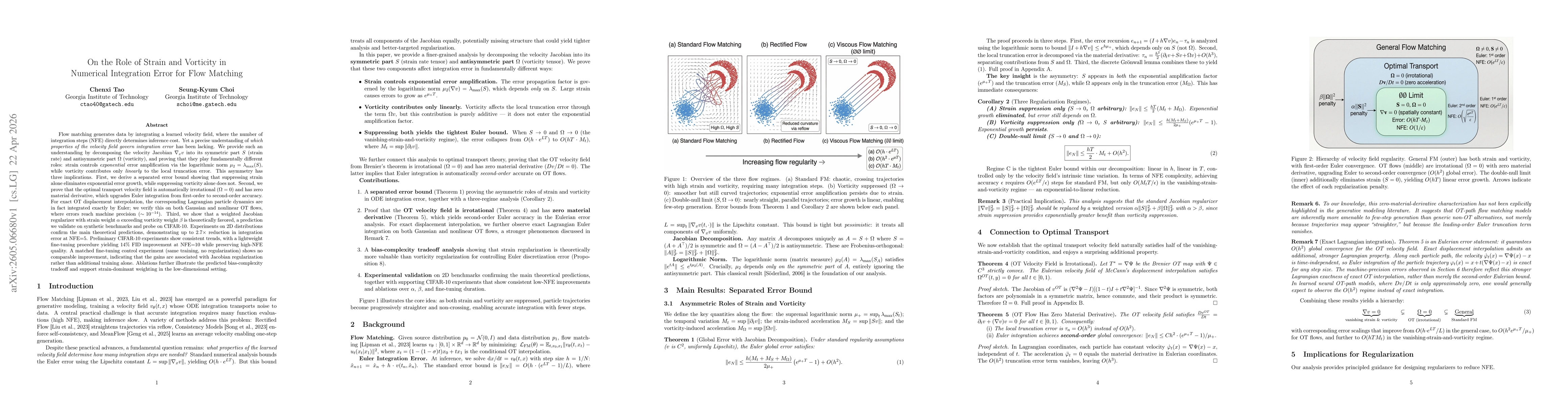 Thumbnail for On the Role of Strain and Vorticity in Numerical Integration Error for Flow Matching