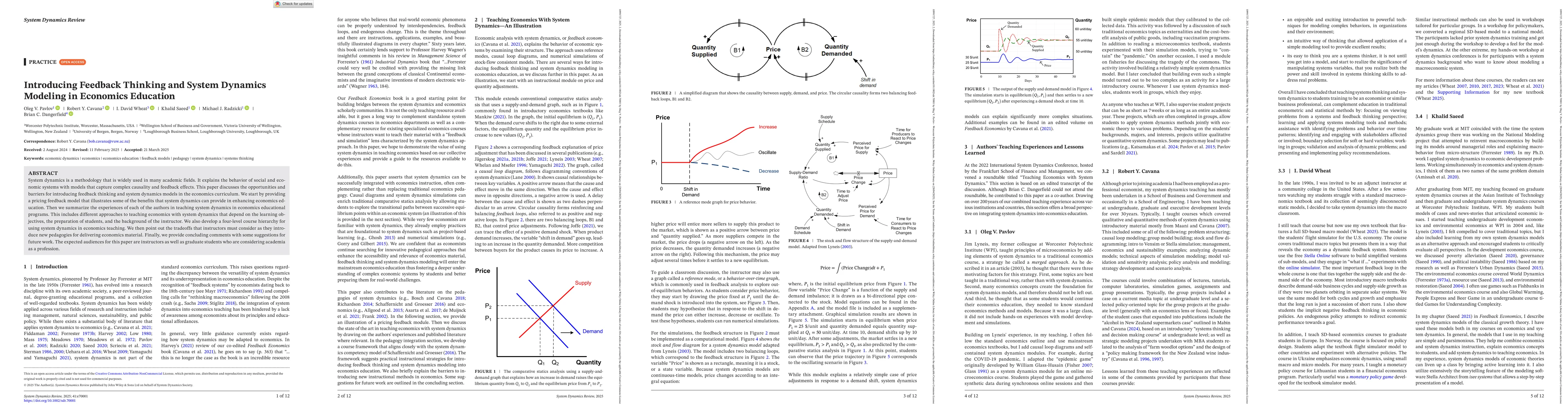 Thumbnail for Introducing Feedback Thinking and System Dynamics Modeling in Economics Education