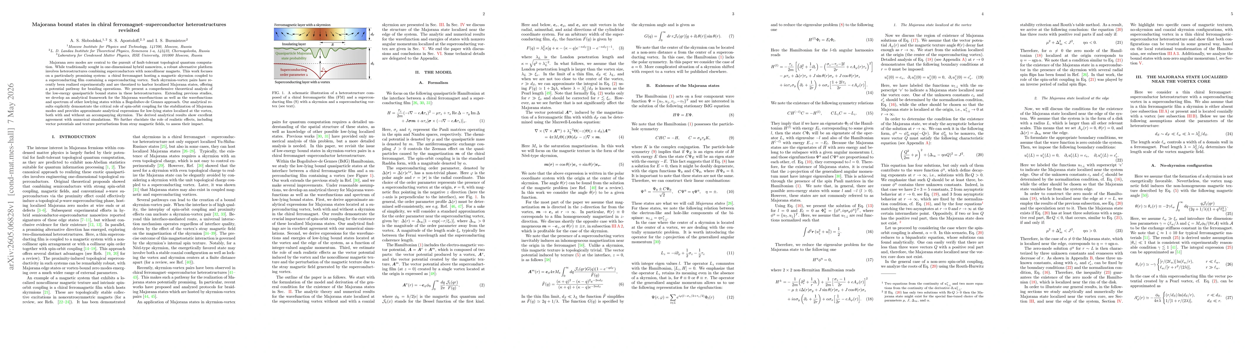 Thumbnail for Majorana bound states in chiral ferromagnet-superconductor heterostructures revisited