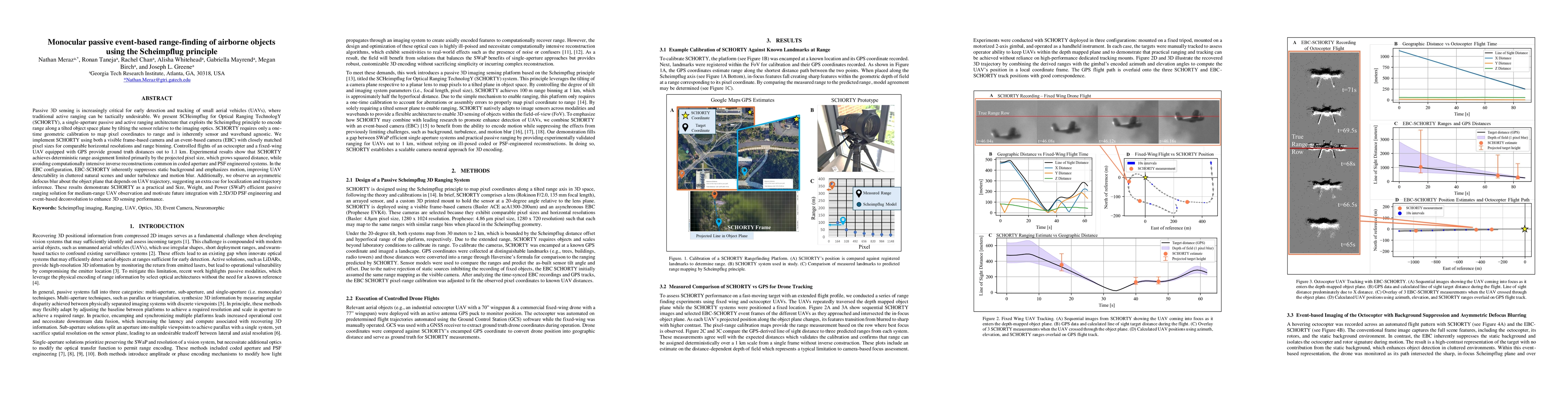 Thumbnail for Monocular passive event-based range-finding of airborne objects using the Scheimpflug principle
