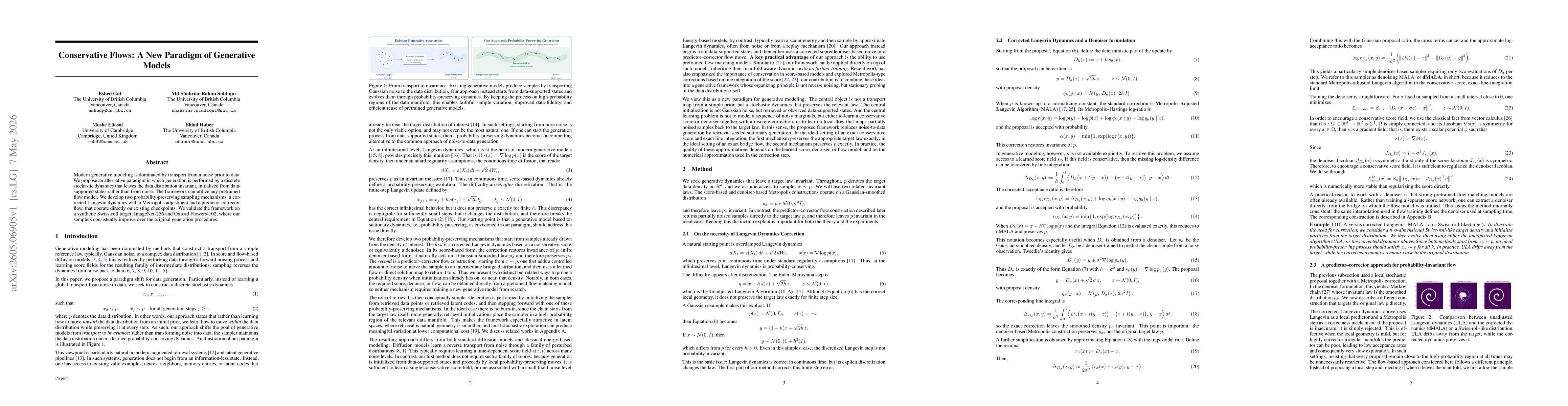 Thumbnail for Conservative Flows: A New Paradigm of Generative Models