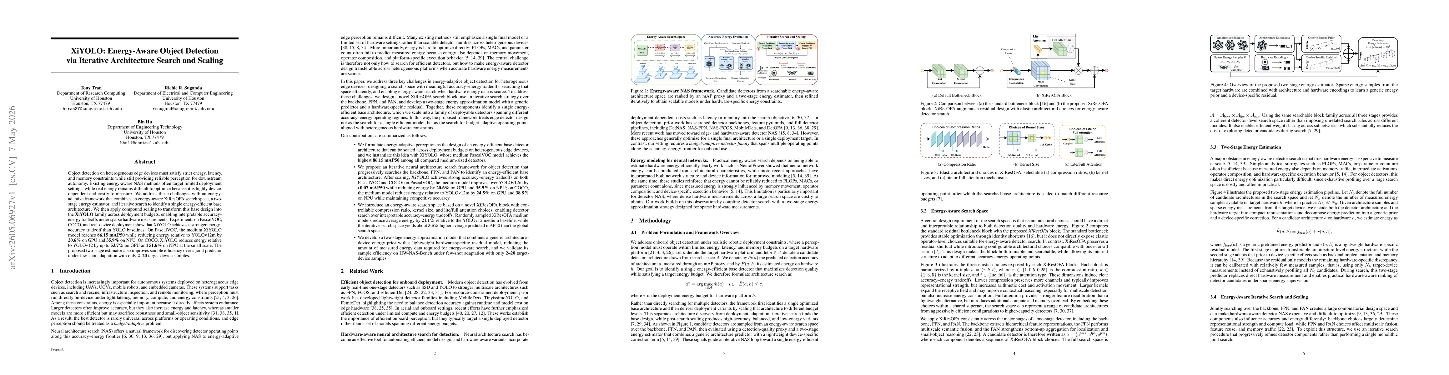 Thumbnail for XiYOLO: Energy-Aware Object Detection via Iterative Architecture Search and Scaling