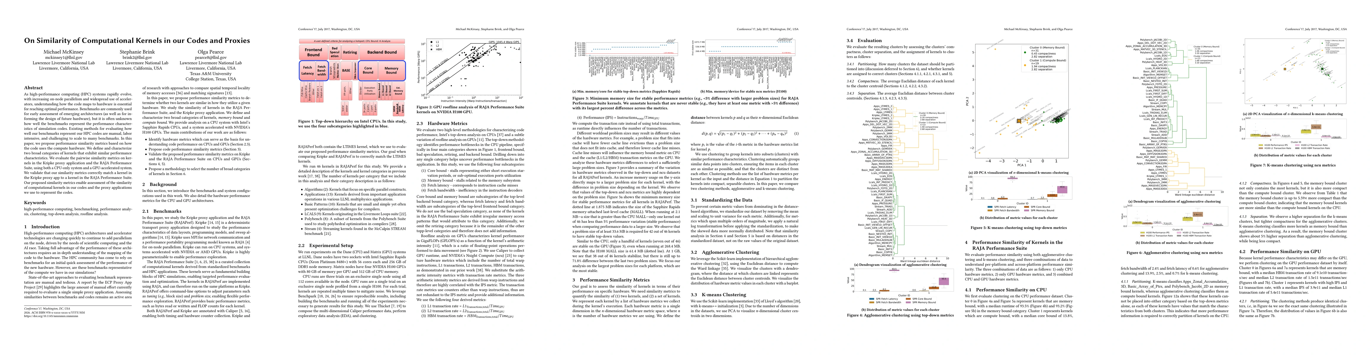 Thumbnail for On Similarity of Computational Kernels in our Codes and Proxies