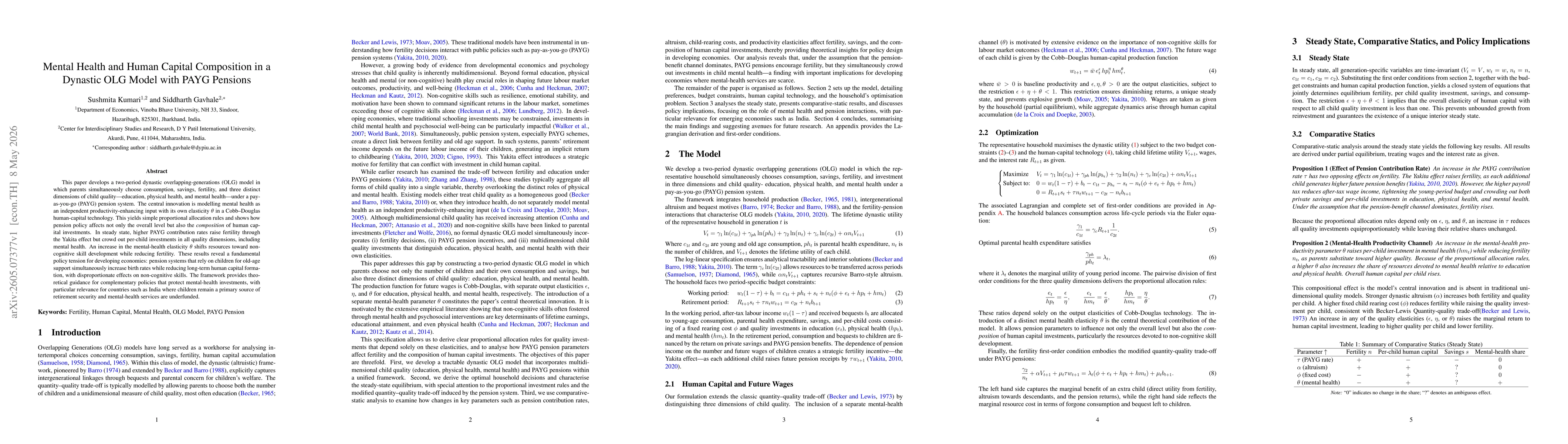 Thumbnail for Mental Health and Human Capital Composition in a Dynastic OLG Model with PAYG Pensions