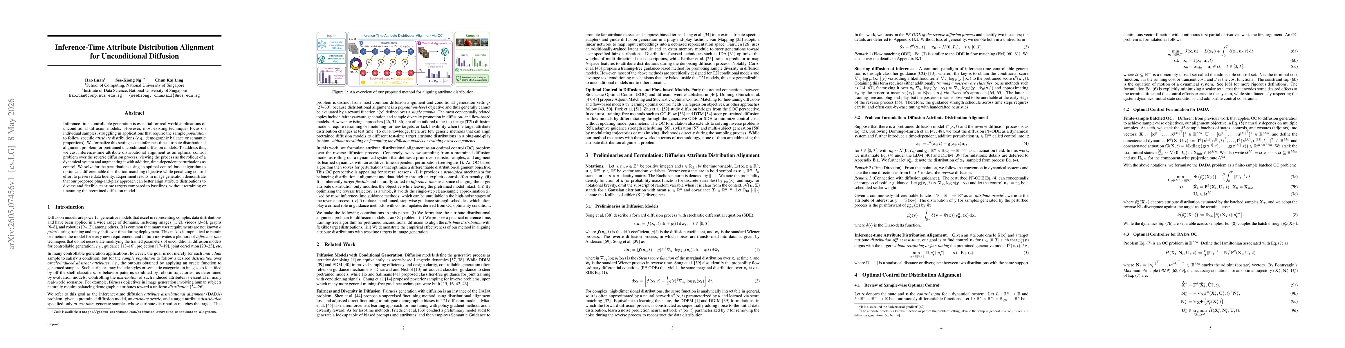 Thumbnail for Inference-Time Attribute Distribution Alignment for Unconditional Diffusion