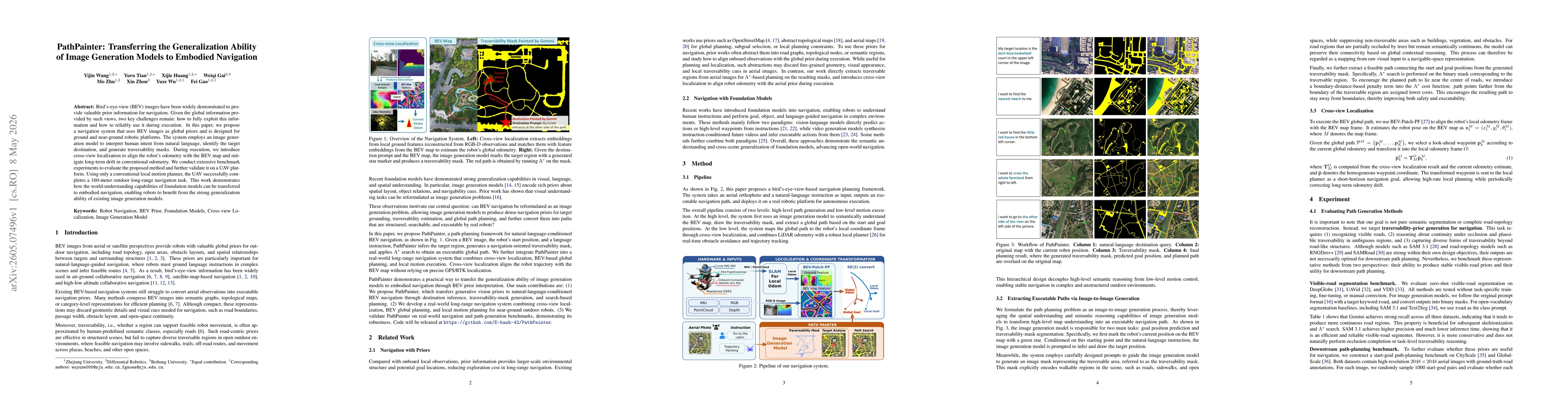 Thumbnail for PathPainter: Transferring the Generalization Ability of Image Generation Models to Embodied Navigation