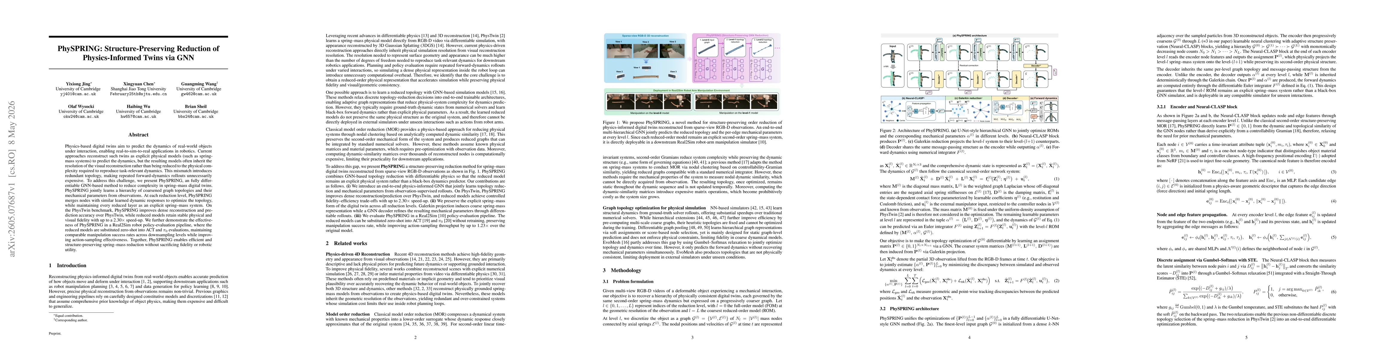 Thumbnail for PhySPRING: Structure-Preserving Reduction of Physics-Informed Twins via GNN