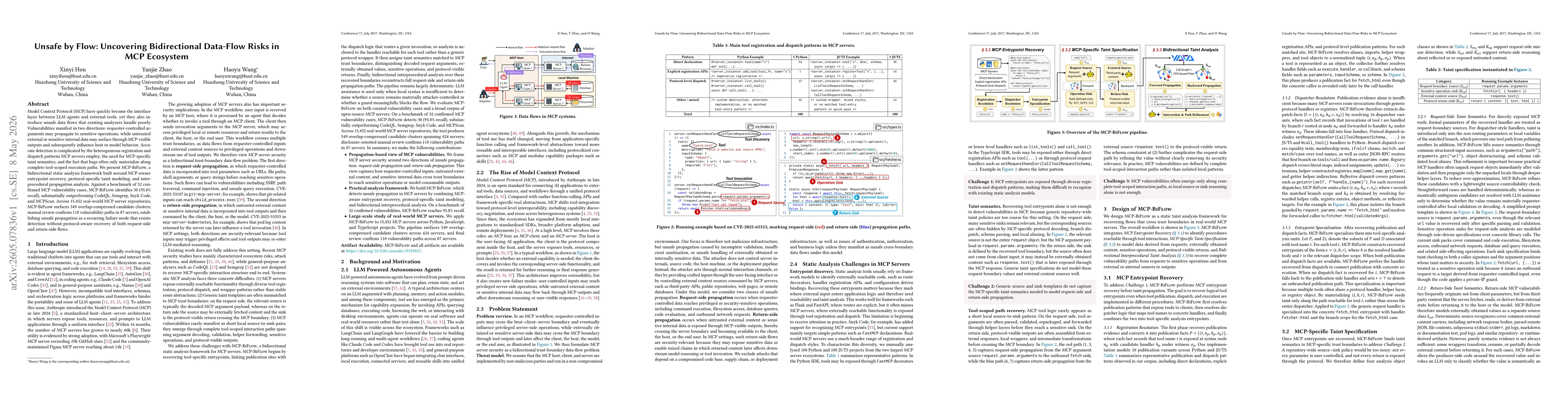 Thumbnail for Unsafe by Flow: Uncovering Bidirectional Data-Flow Risks in MCP Ecosystem