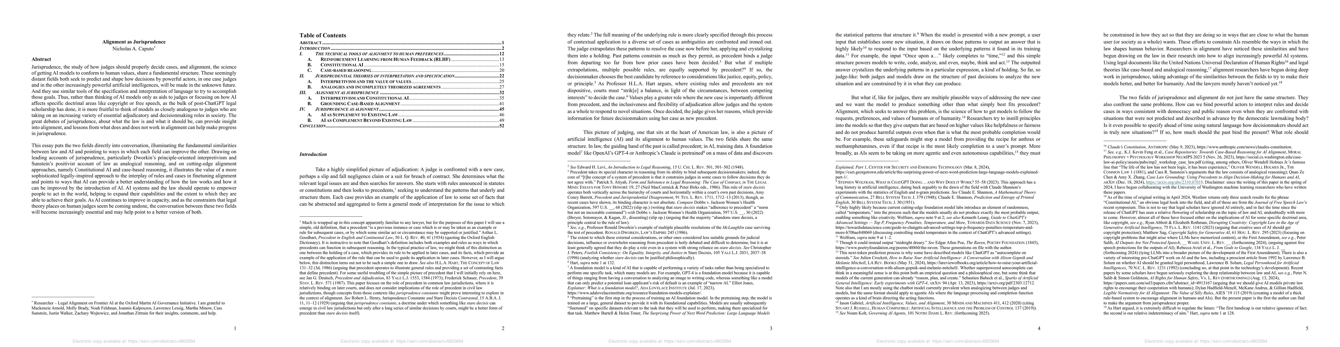 Thumbnail for Alignment as Jurisprudence