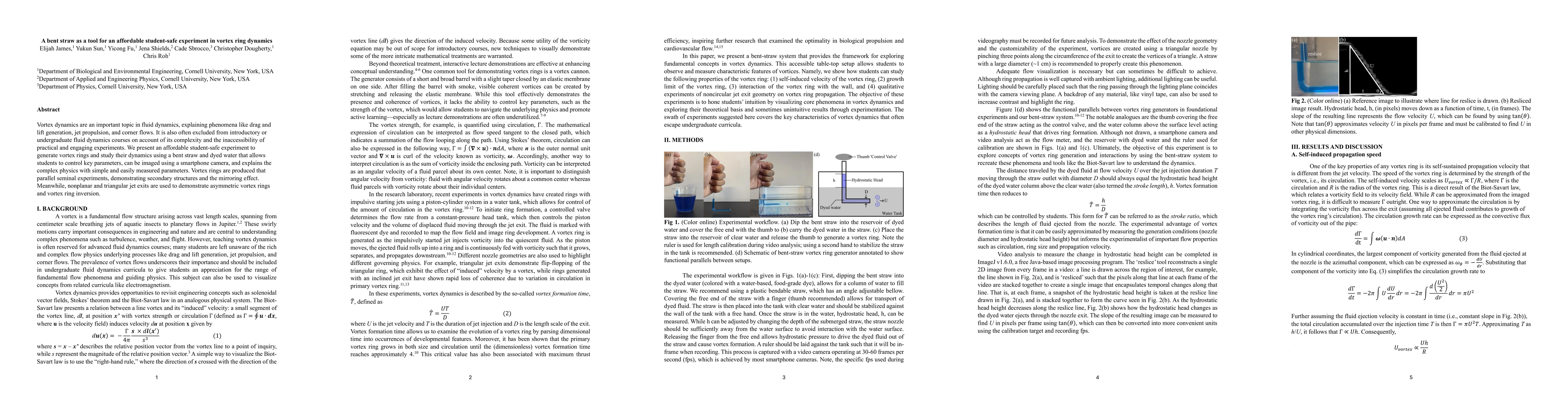 Thumbnail for A bent straw as a tool for an affordable student-safe experiment in vortex ring dynamics