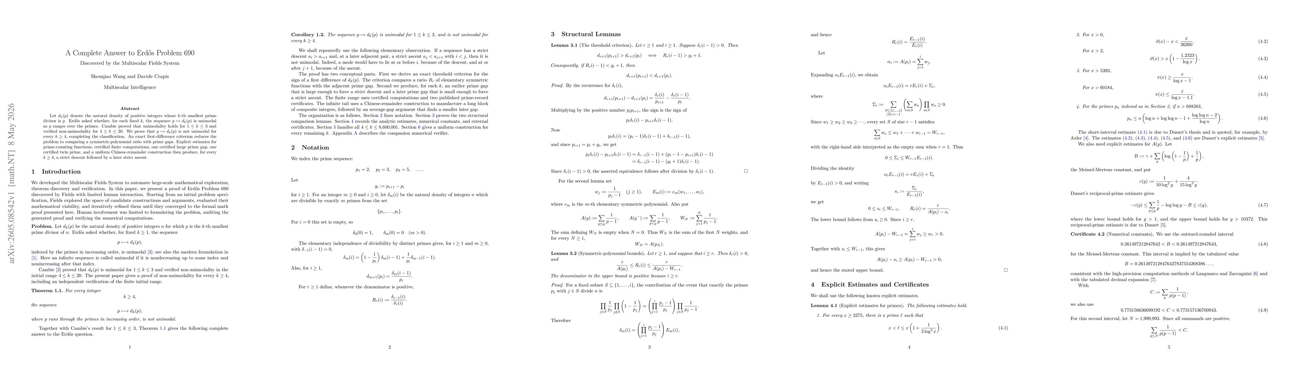 Thumbnail for A Complete Answer to Erdős Problem 690