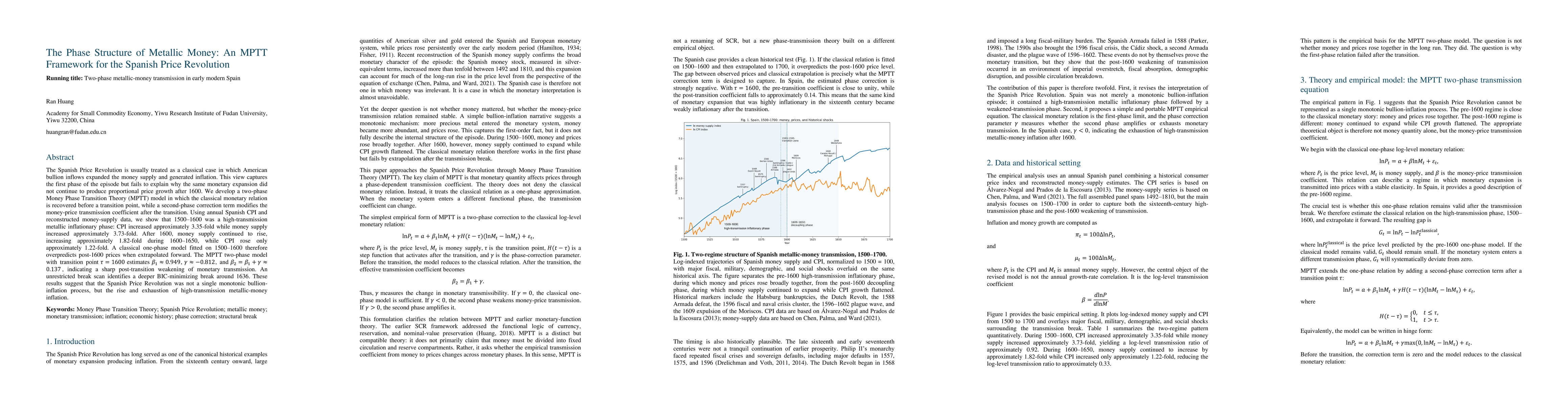Thumbnail for The Phase Structure of Metallic Money: An MPTT Framework for the Spanish Price Revolution