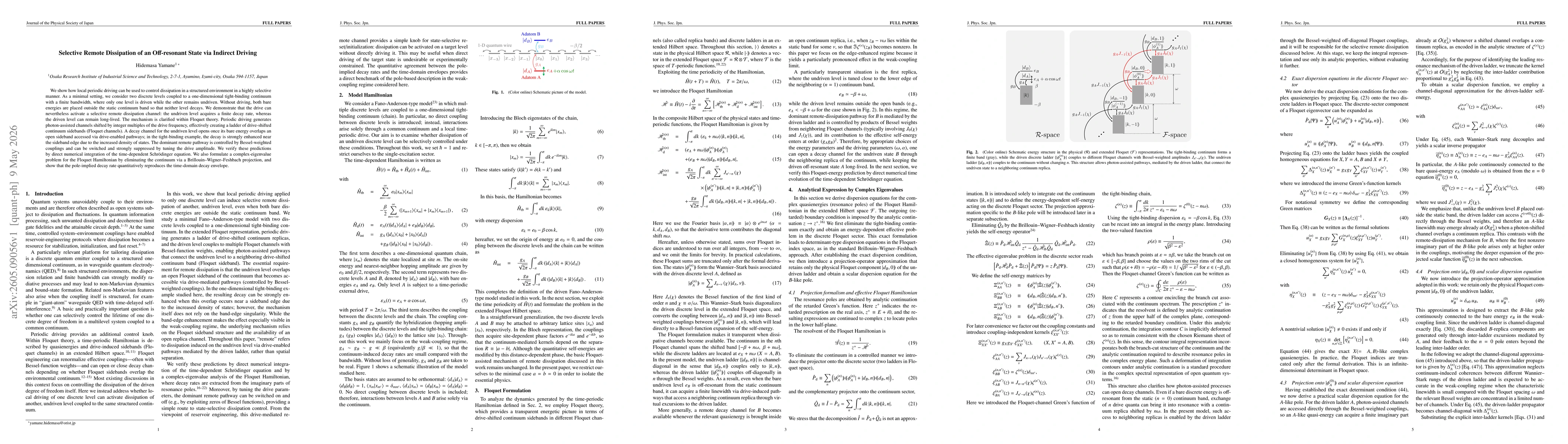 Thumbnail for Selective Remote Dissipation of an Off-resonant State via Indirect Driving