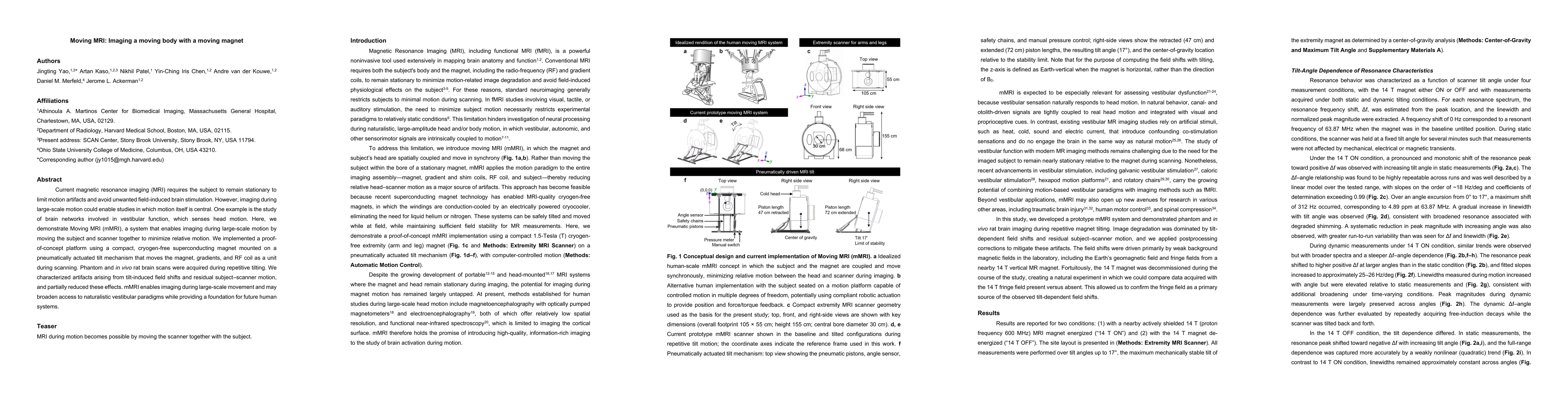 Thumbnail for Moving MRI: Imaging a moving body with a moving magnet