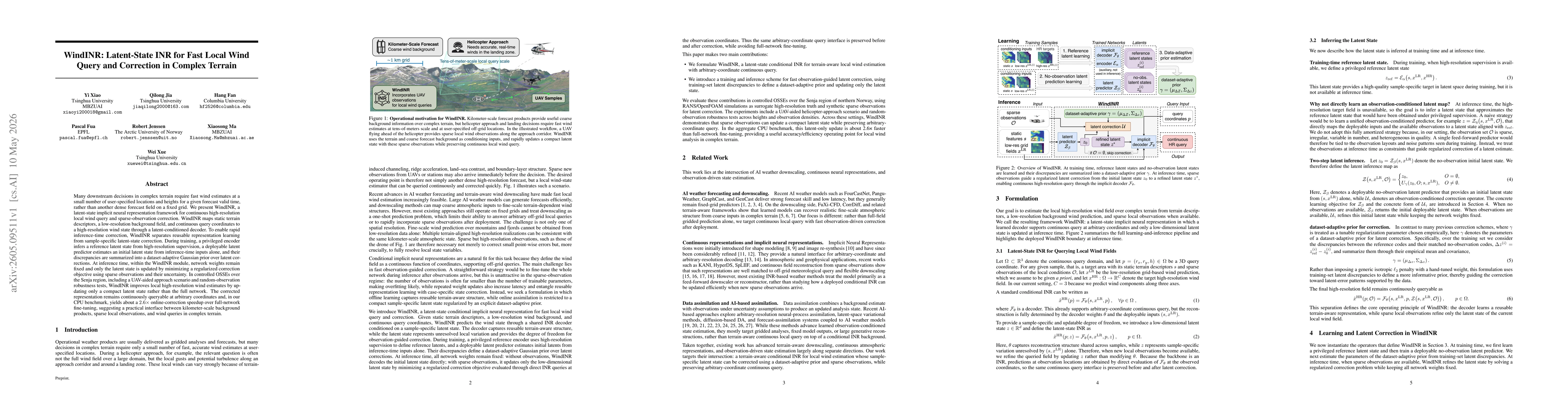 Thumbnail for WindINR: Latent-State INR for Fast Local Wind Query and Correction in Complex Terrain