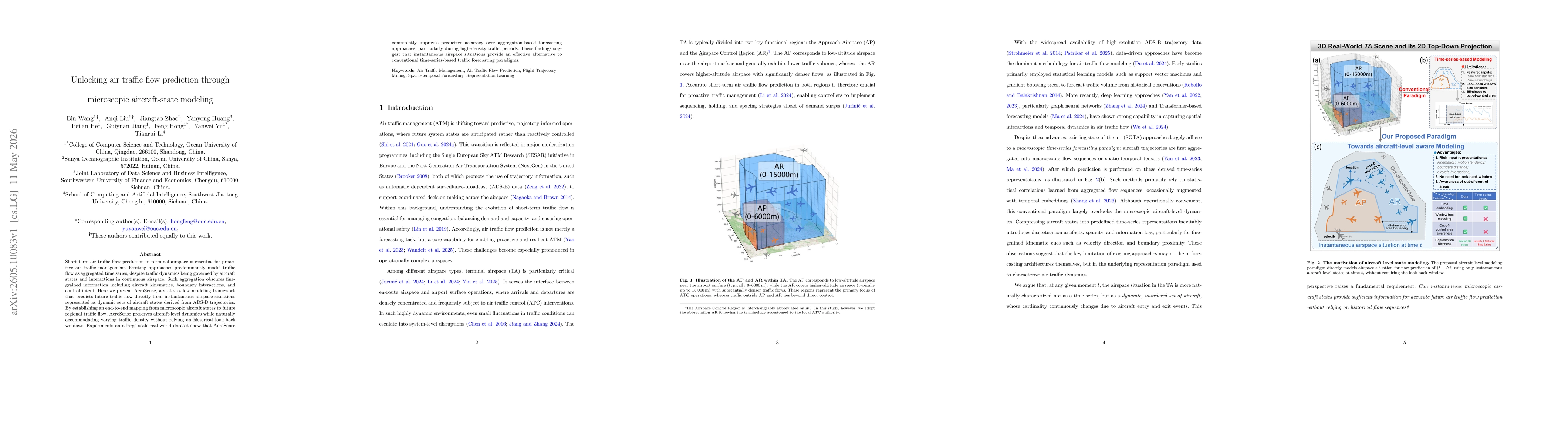 Thumbnail for Unlocking air traffic flow prediction through microscopic aircraft-state modeling