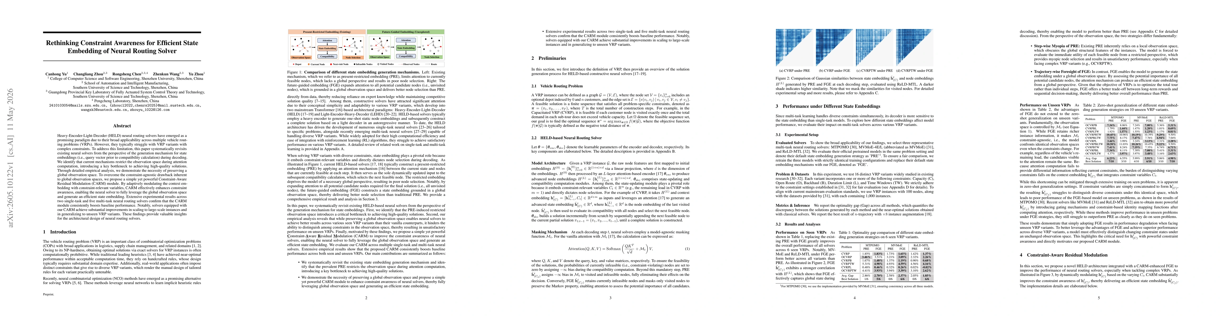 Thumbnail for Rethinking Constraint Awareness for Efficient State Embedding of Neural Routing Solver