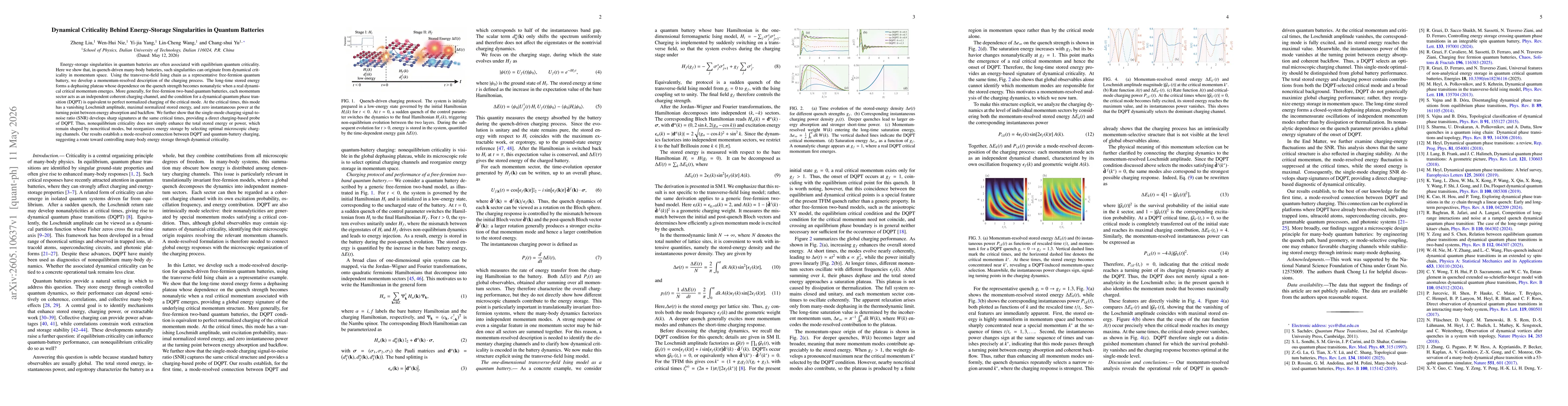 Thumbnail for Dynamical Criticality Behind Energy-Storage Singularities in Quantum Batteries