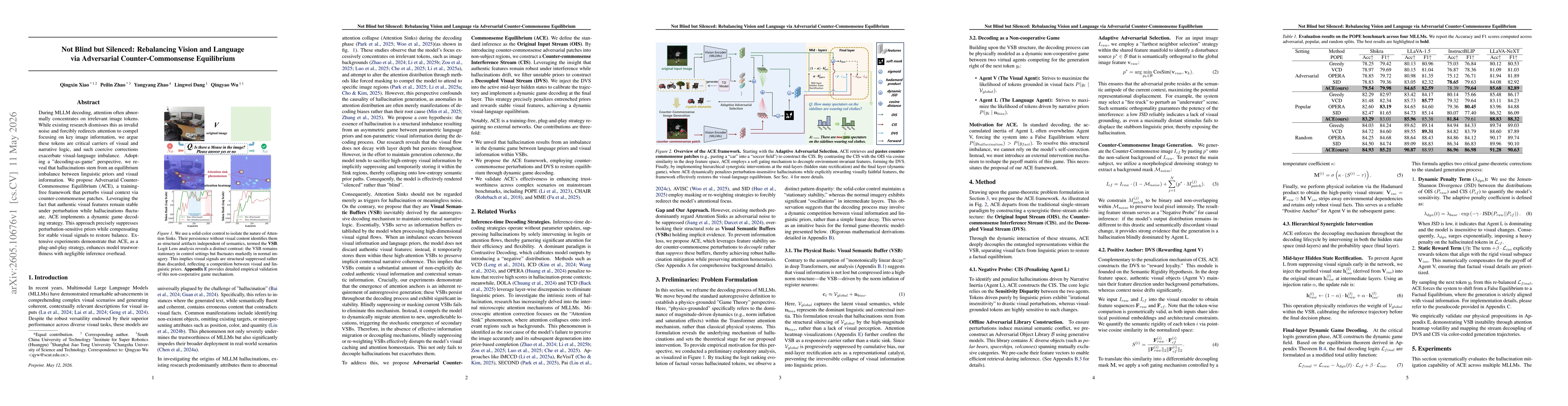 Thumbnail for Not Blind but Silenced: Rebalancing Vision and Language via Adversarial Counter-Commonsense Equilibrium