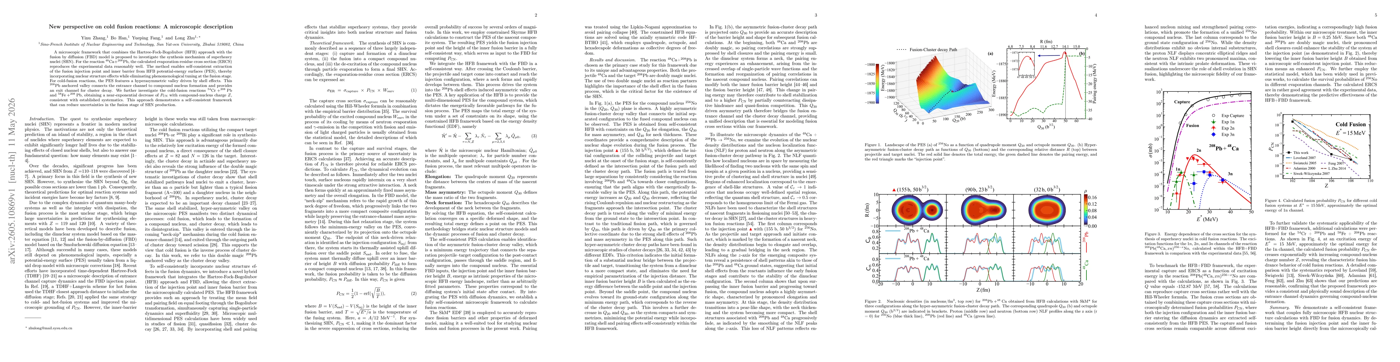 Thumbnail for New perspective on cold fusion reactions: A microscopic description
