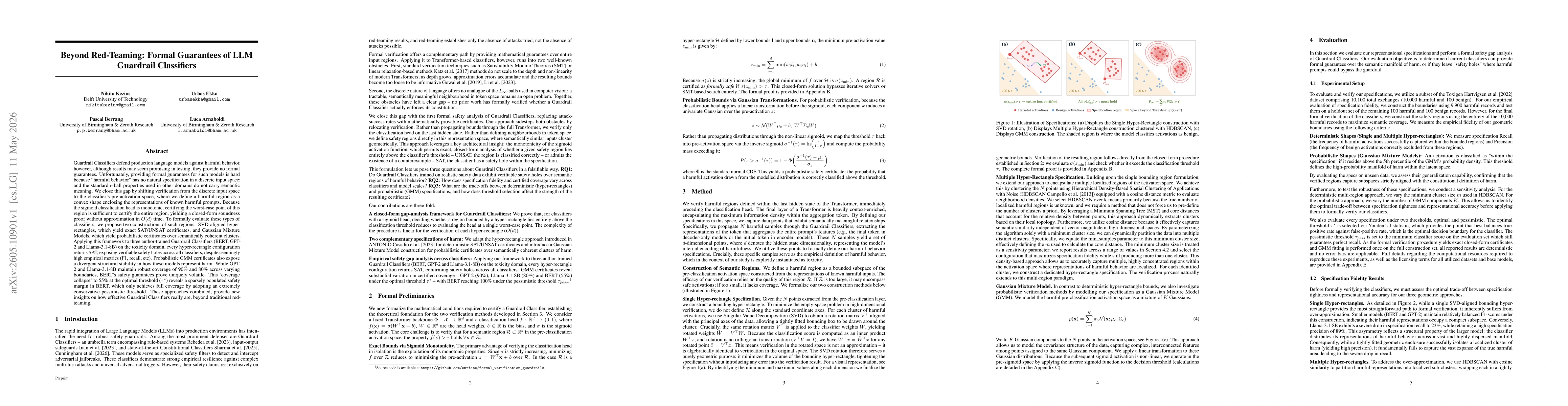 Thumbnail for Beyond Red-Teaming: Formal Guarantees of LLM Guardrail Classifiers
