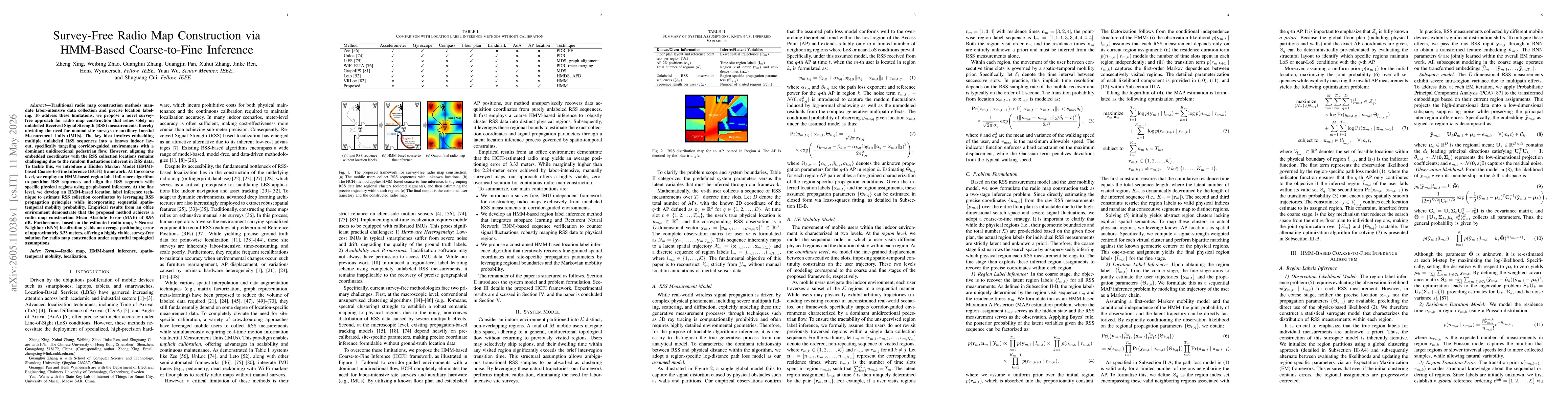 Thumbnail for Survey-Free Radio Map Construction via HMM-Based Coarse-to-Fine Inference