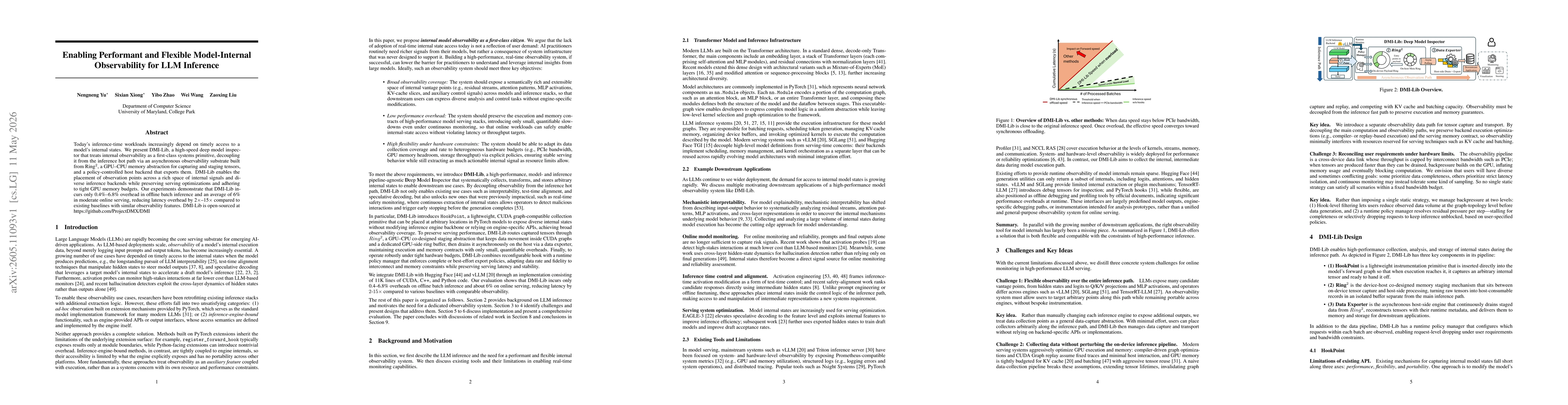 Thumbnail for Enabling Performant and Flexible Model-Internal Observability for LLM Inference