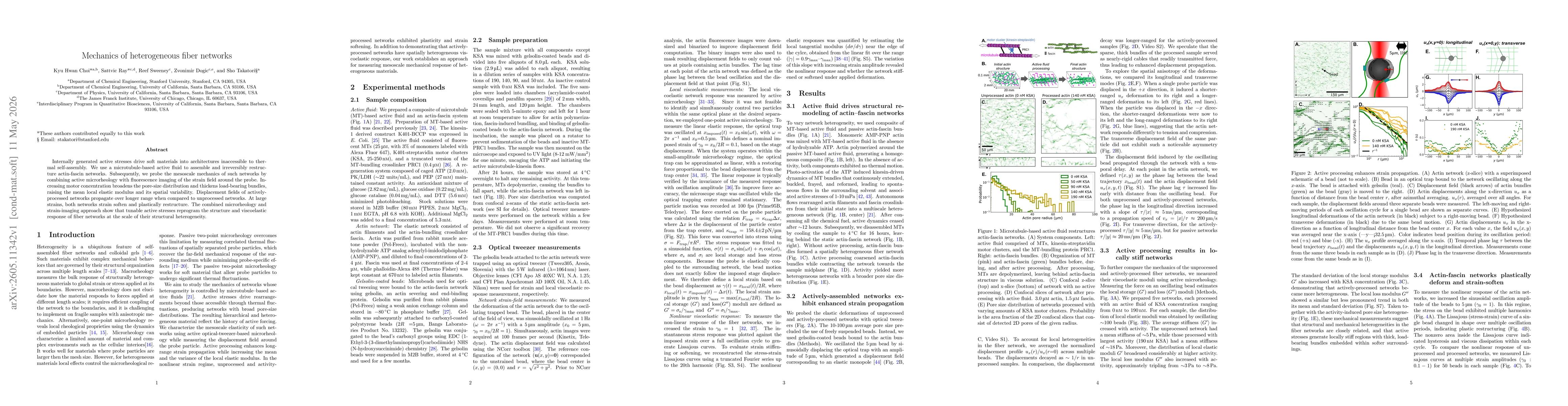 Thumbnail for Mechanics of heterogeneous fiber networks