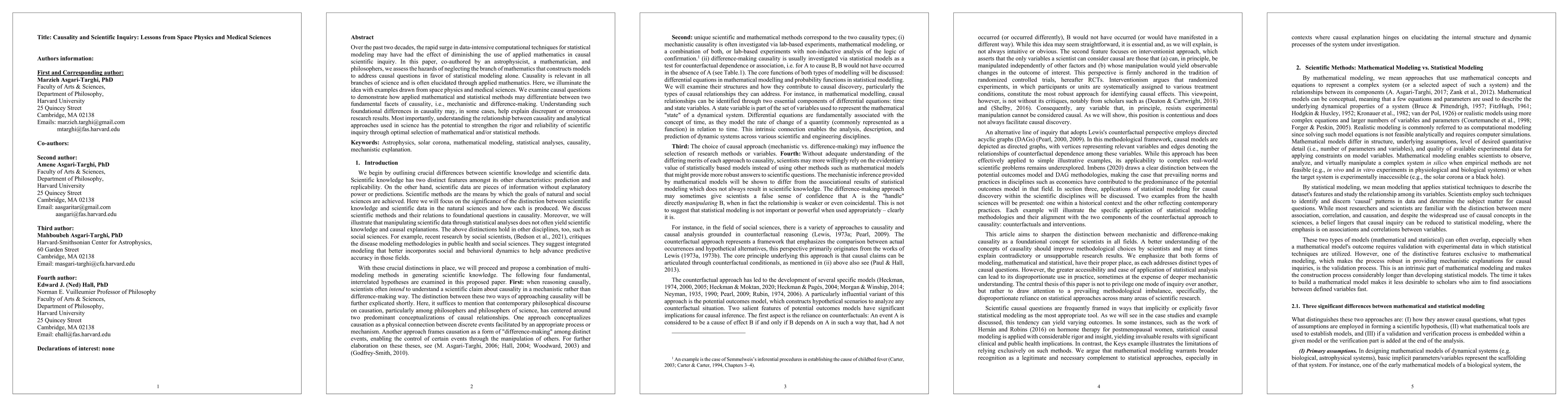 Thumbnail for Causality and Scientific Inquiry: Lessons from Space Physics and Medical Sciences