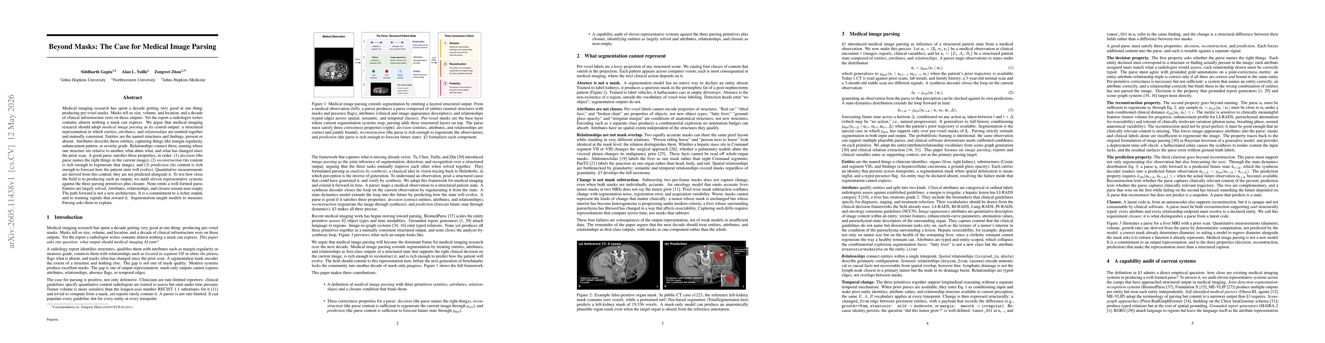 Thumbnail for Beyond Masks: The Case for Medical Image Parsing