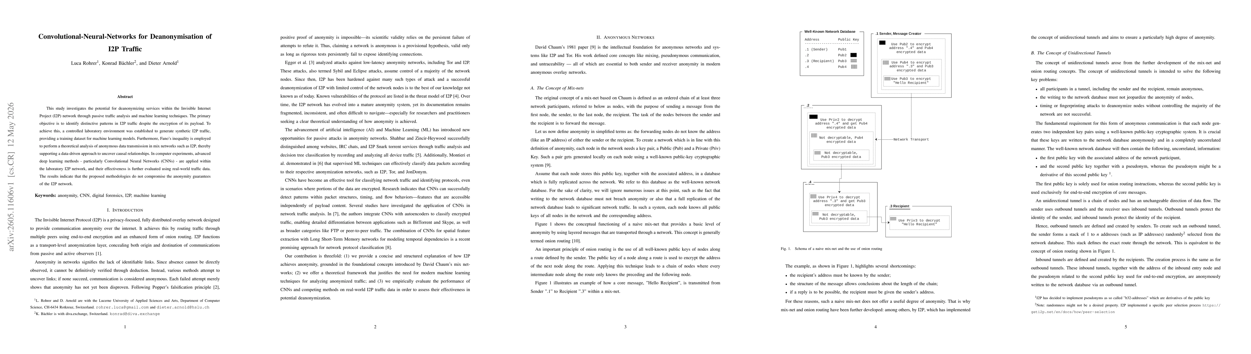 Thumbnail for Convolutional-Neural-Networks for Deanonymisation of I2P Traffic