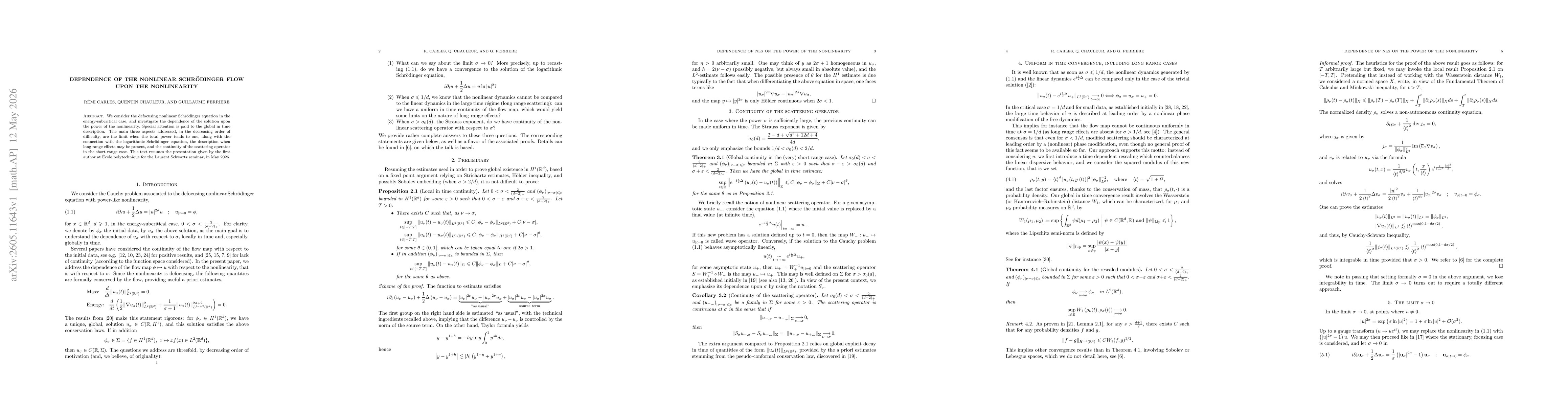Thumbnail for Dependence of the nonlinear Schr{ö}dinger flow upon the nonlinearity