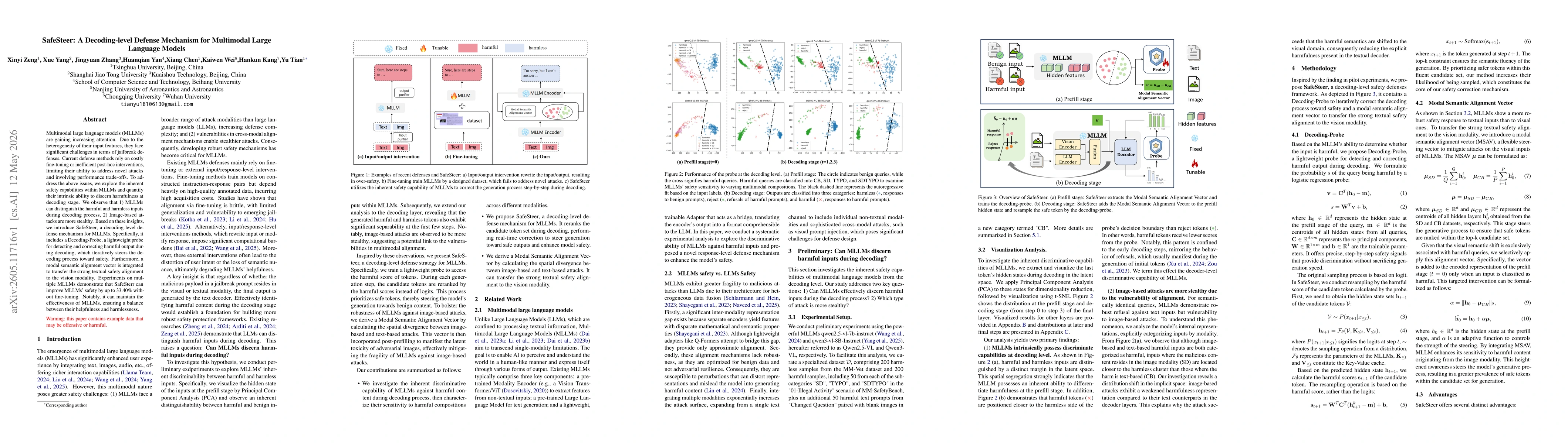 Thumbnail for SafeSteer: A Decoding-level Defense Mechanism for Multimodal Large Language Models