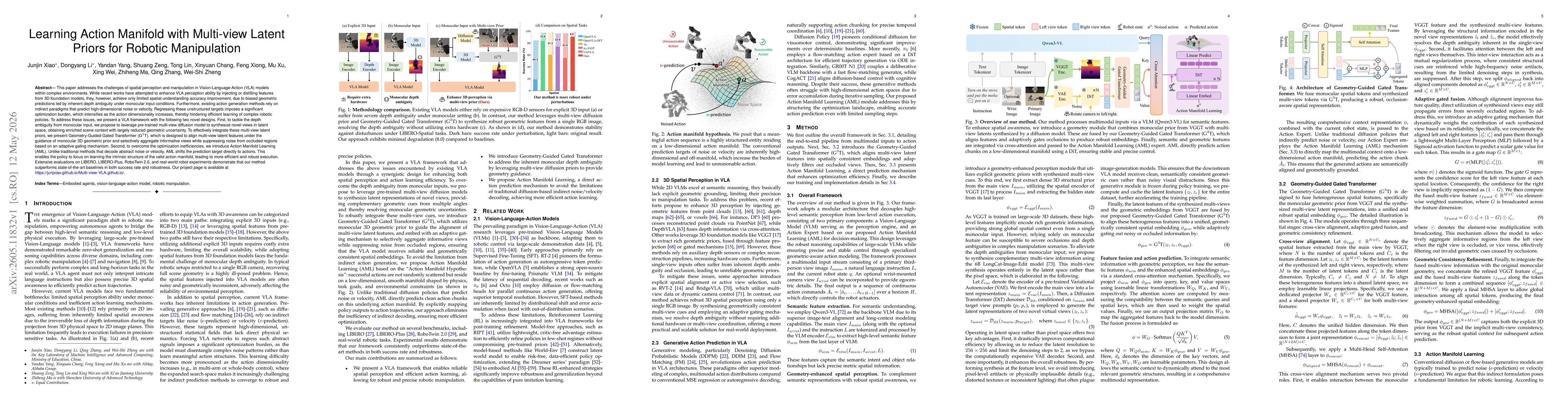 Thumbnail for Learning Action Manifold with Multi-view Latent Priors for Robotic Manipulation