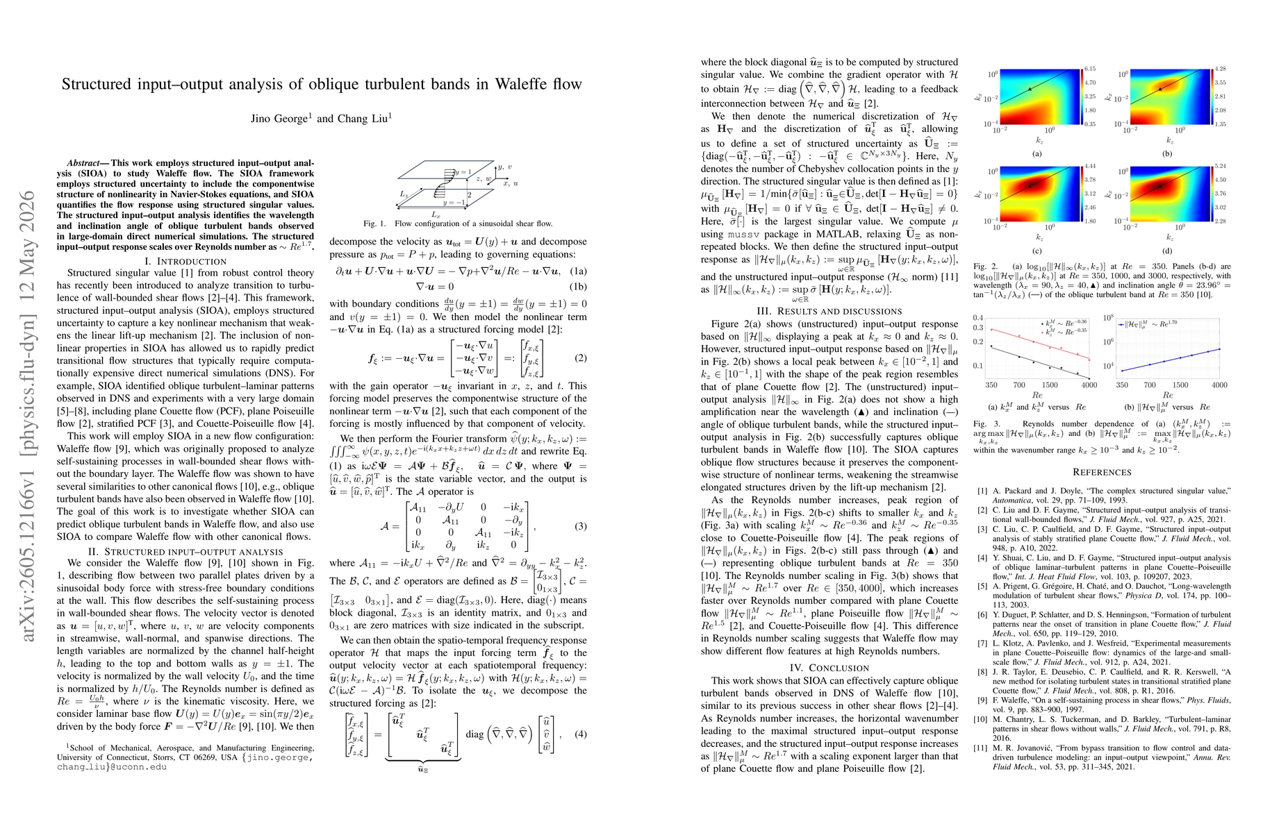 Thumbnail for Structured input-output analysis of oblique turbulent bands in Waleffe flow