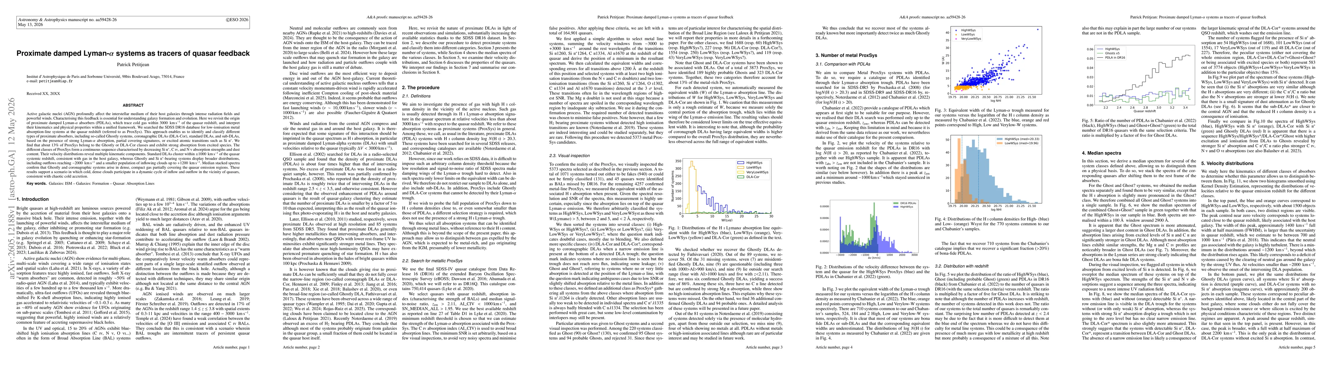 Thumbnail for Proximate damped Lyman-$α$ systems as tracers of quasar feedback
