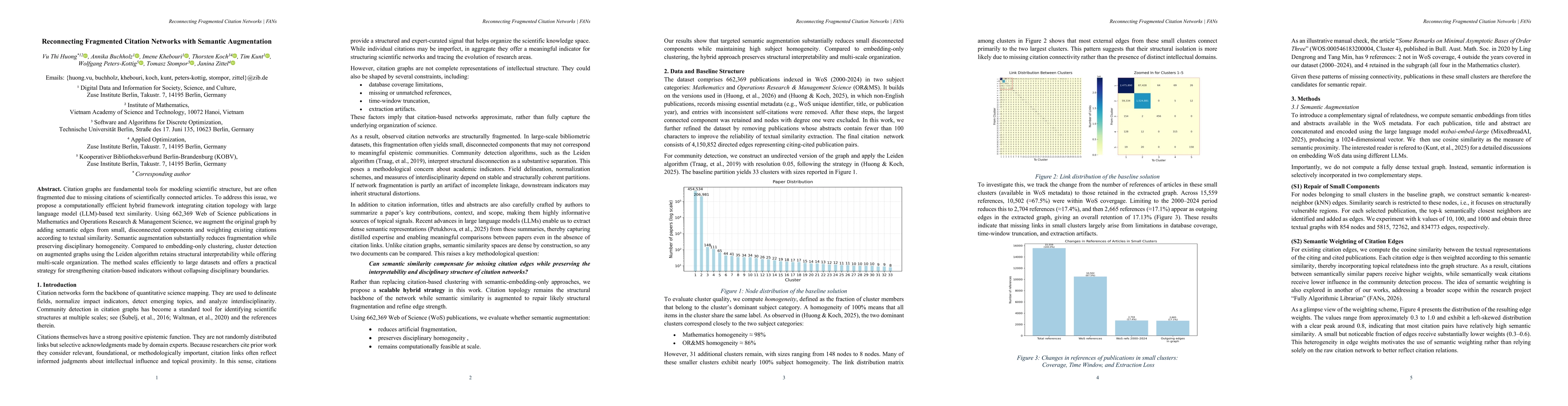 Thumbnail for Reconnecting Fragmented Citation Networks with Semantic Augmentation
