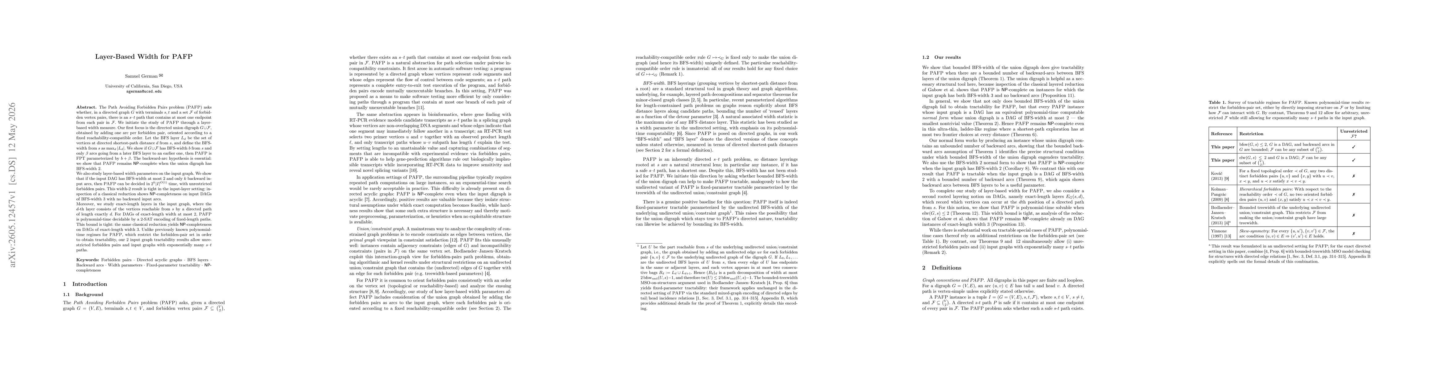 Thumbnail for Layer-Based Width for PAFP