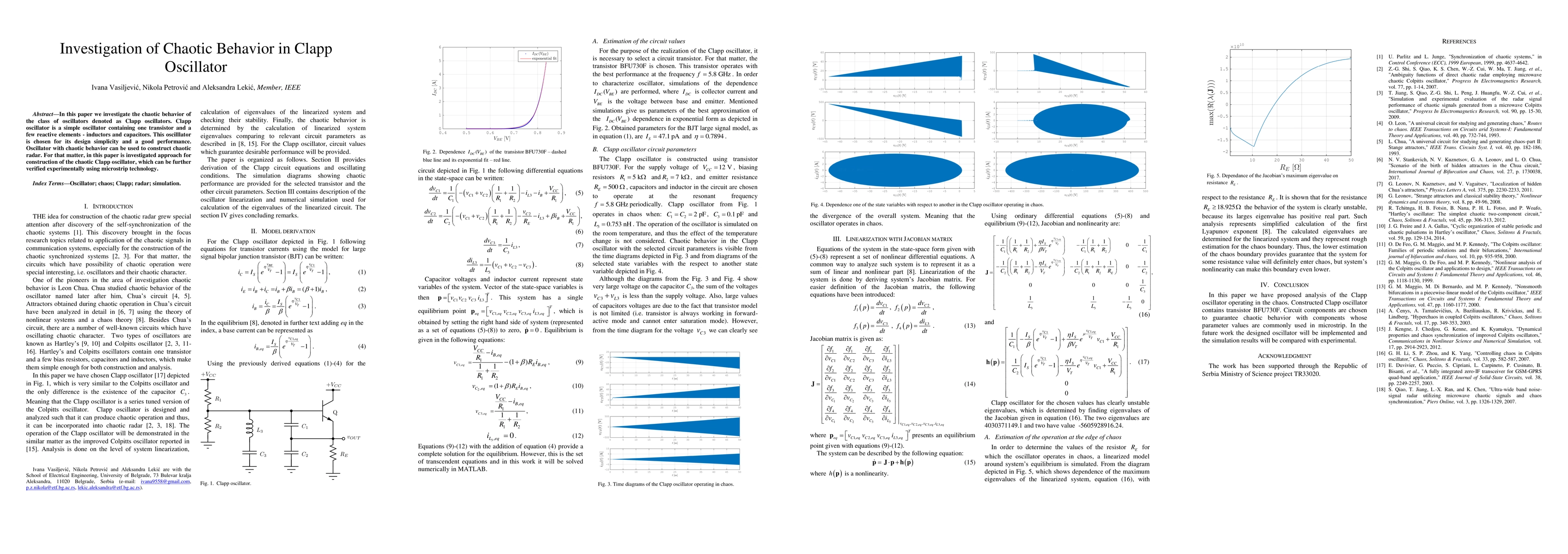 Thumbnail for Investigation of Chaotic Behavior in Clapp Oscillator