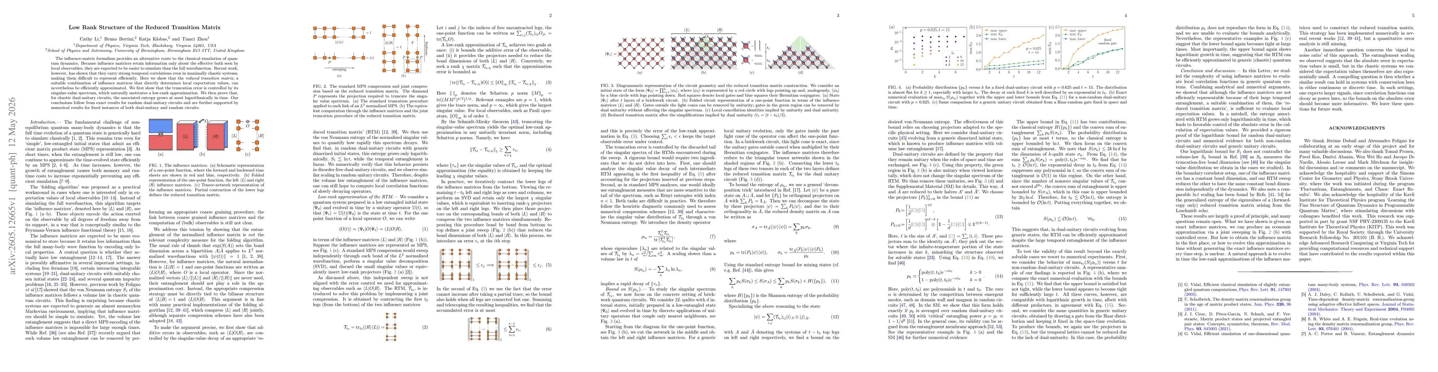 Thumbnail for Low Rank Structure of the Reduced Transition Matrix